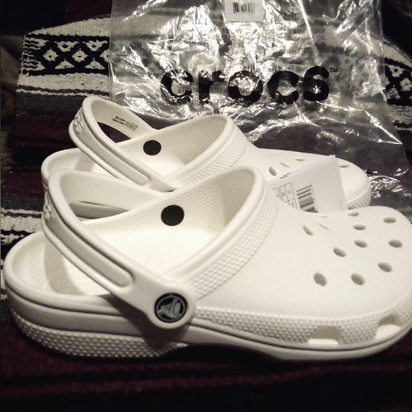 Crocs Classic clogs white M6 W8 Brand New In package - Picture 7 of 11